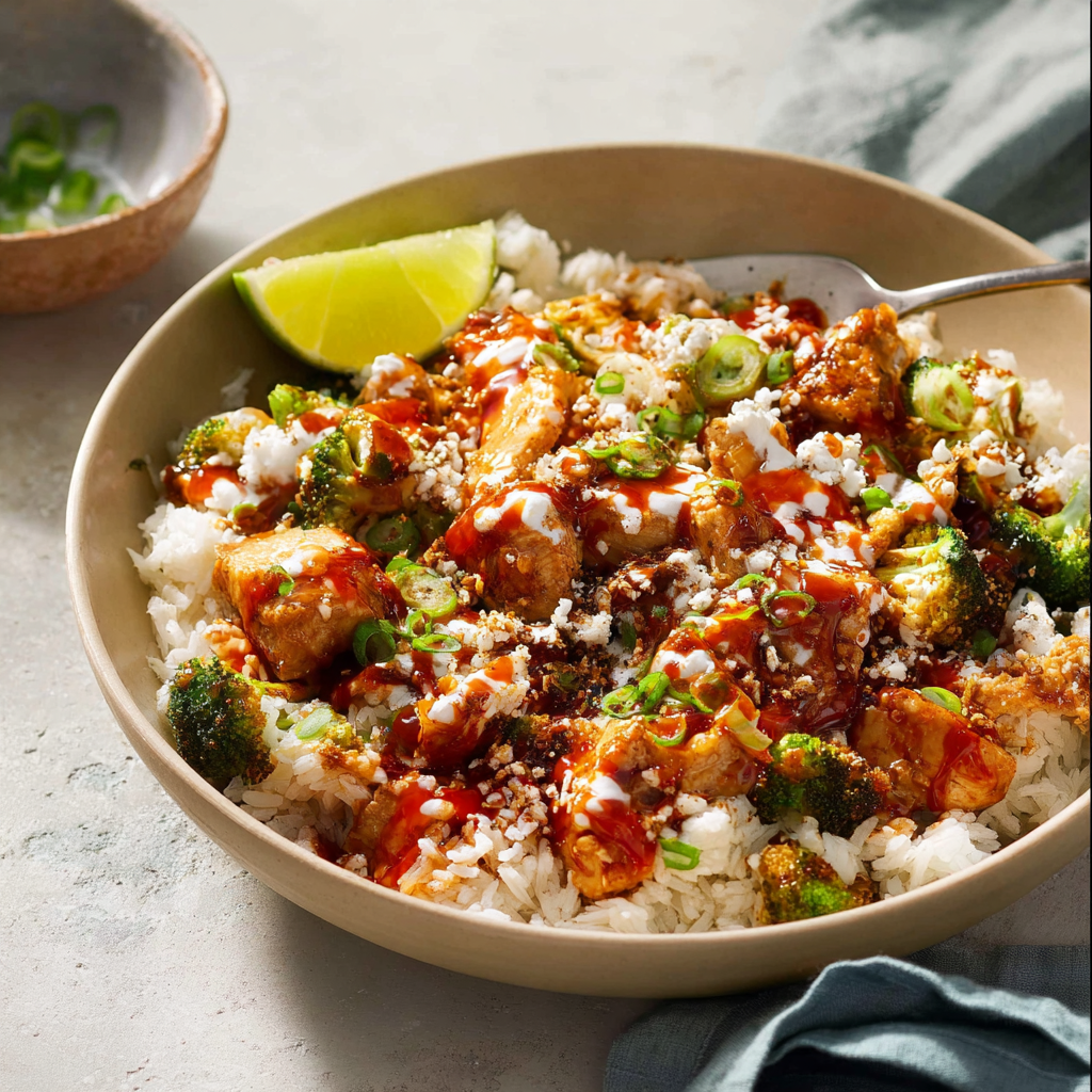 Chicken and Rice Dinner Meal Prep Bowls